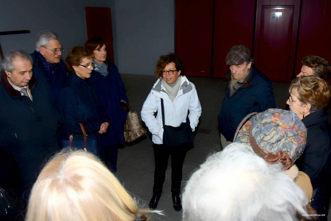 @rinodimaio- Rotary Club Perugia-Visita al deposito opere d'Arte danneggiate Terremoto 2017 - S.Chiodo 23 febbraio 2018-n.014