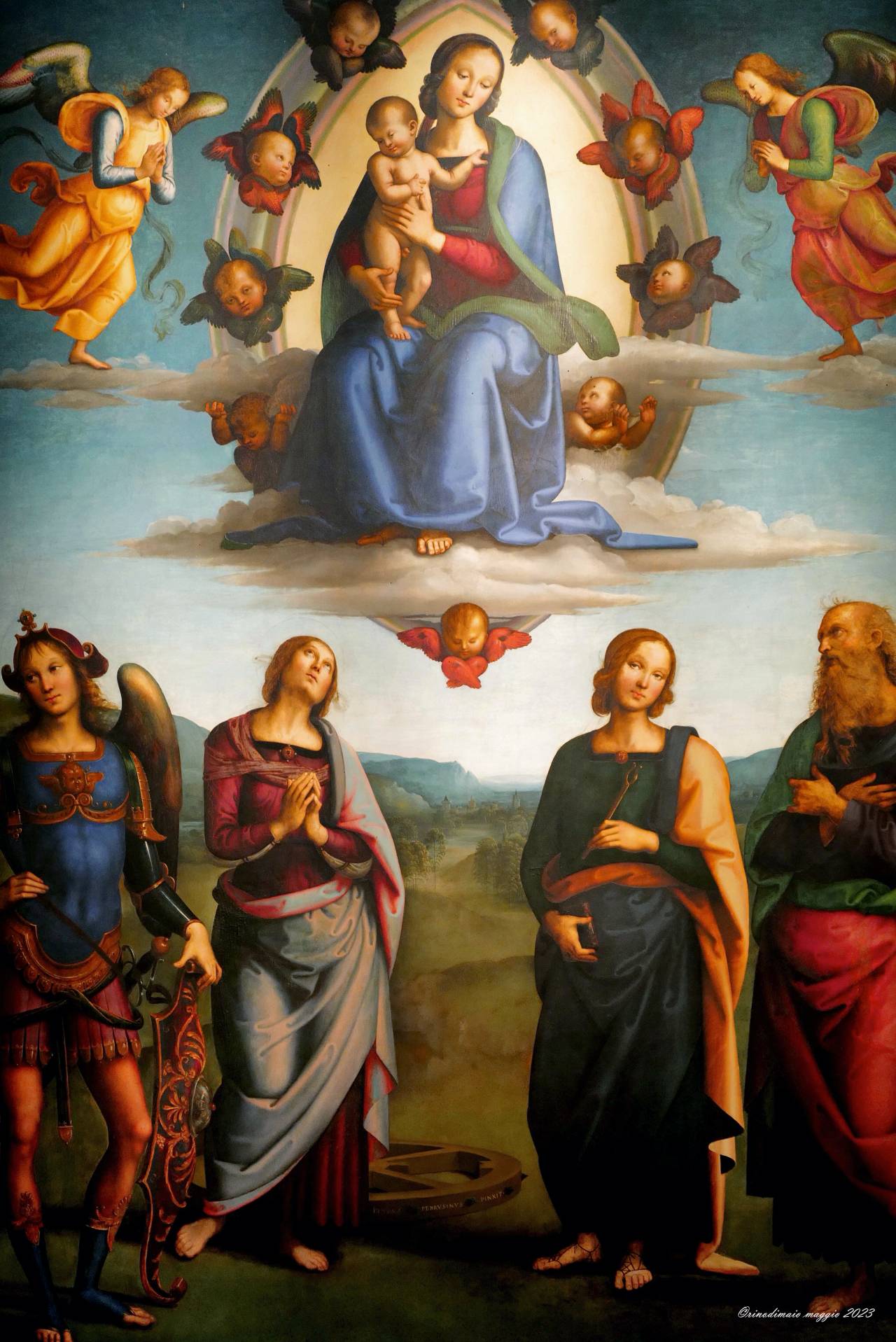 ©rinodimaio-R.C.PERUGIA Visita Mostra Perugino 5 maggio 2023-n.53