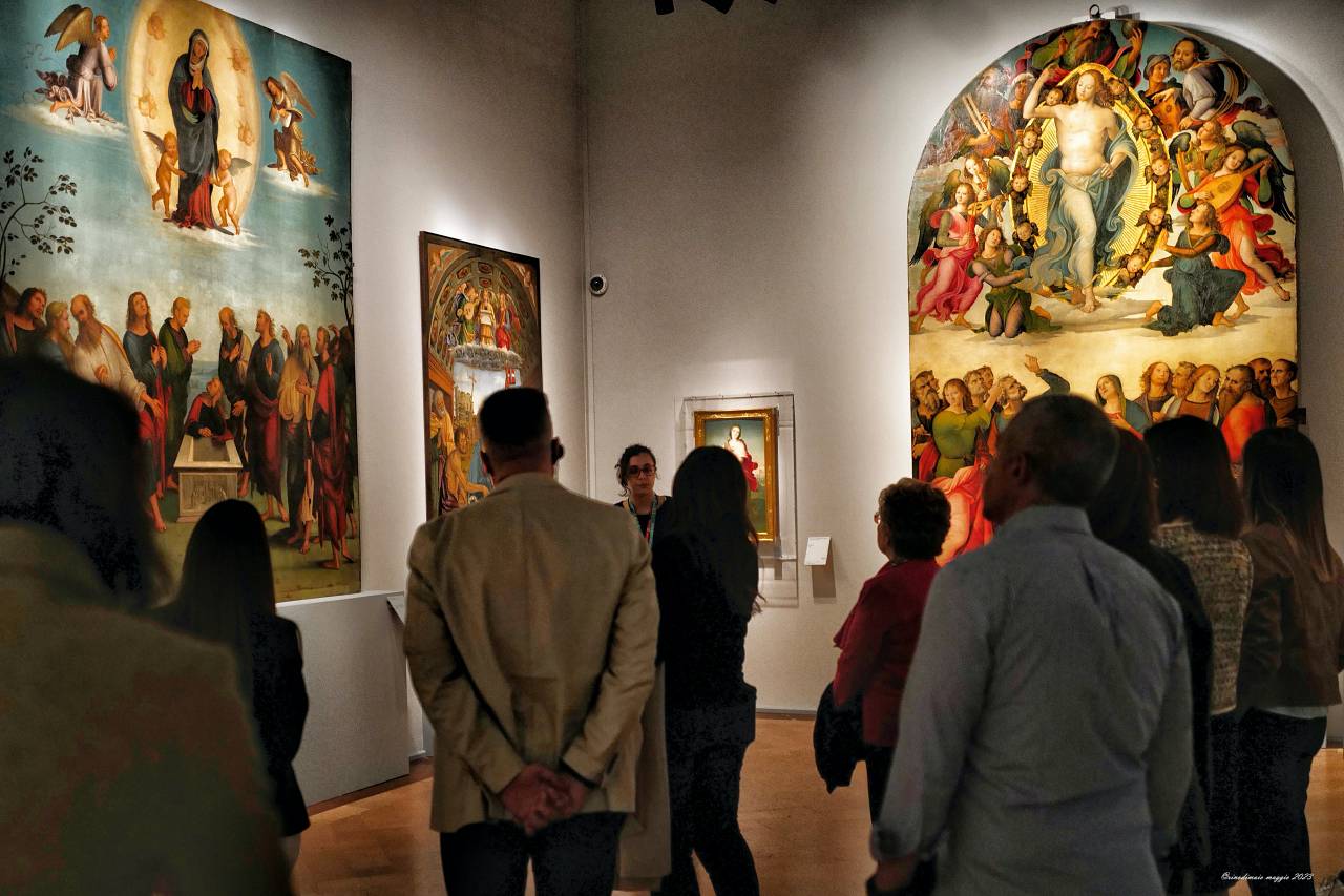 ©rinodimaio-R.C.PERUGIA Visita Mostra Perugino 5 maggio 2023-n.75