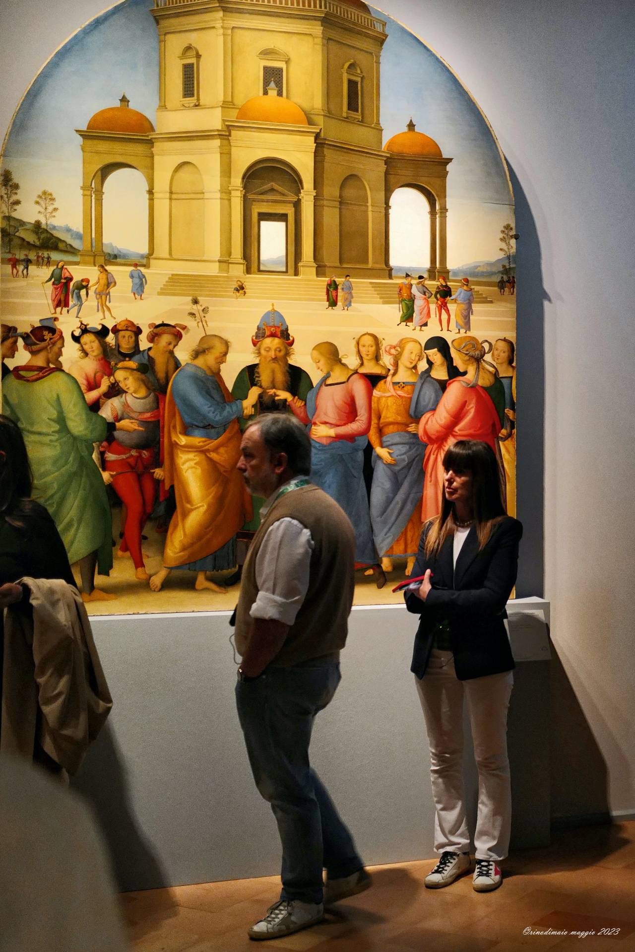 ©rinodimaio-R.C.PERUGIA Visita Mostra Perugino 5 maggio 2023-n.86