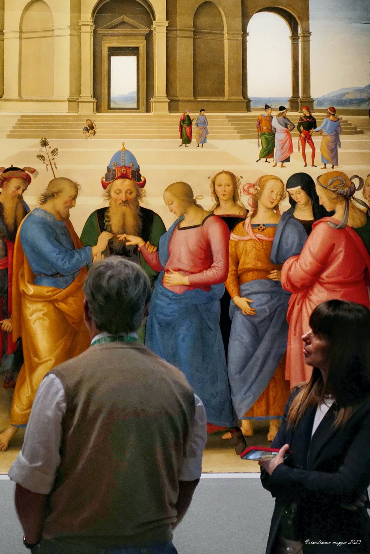©rinodimaio-R.C.PERUGIA Visita Mostra Perugino 5 maggio 2023-n.87