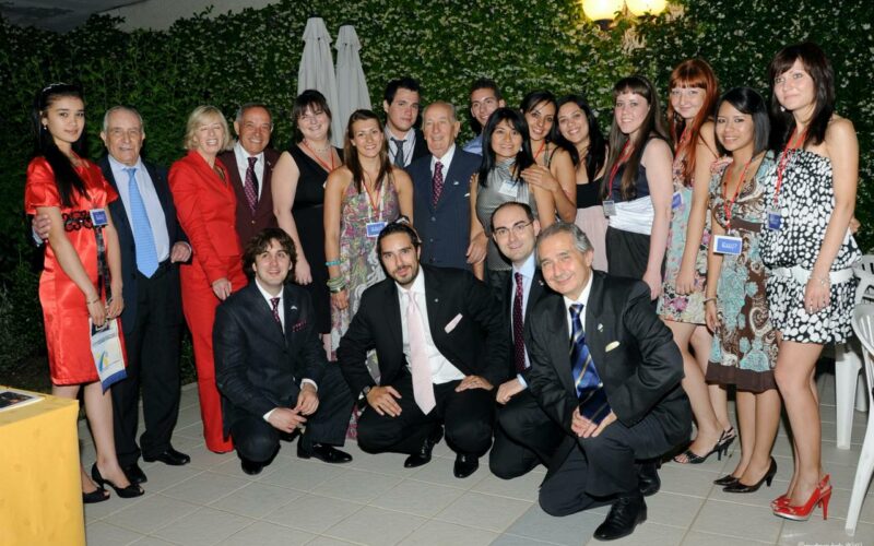  Conviviale Plaza- Inaugurazione 56° Corso giovanile I° luglio 2010- Presidente Taticchi