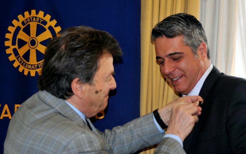  Conviviale Sangallo 8 aprile 2014- presentazione nuovo Socio -Presidente Gallina
