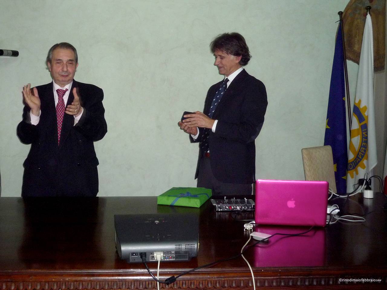 ©rinodimaio- R.C.Perugia- sede - Incontro con Presidente ACI Dr.Campi 23 febbraio 2010 - n.02
