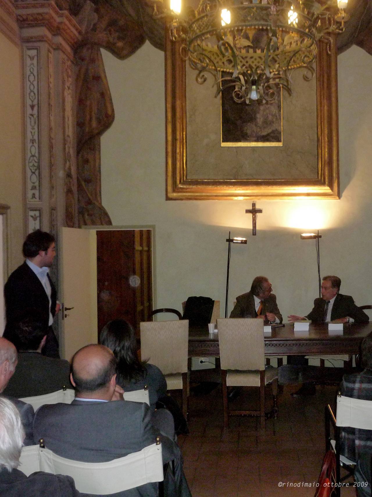 ©rinodimaio- R.C.Perugia- sede - Incontro con Prof.Baldelli - 20 ottobre 2009 - n.02