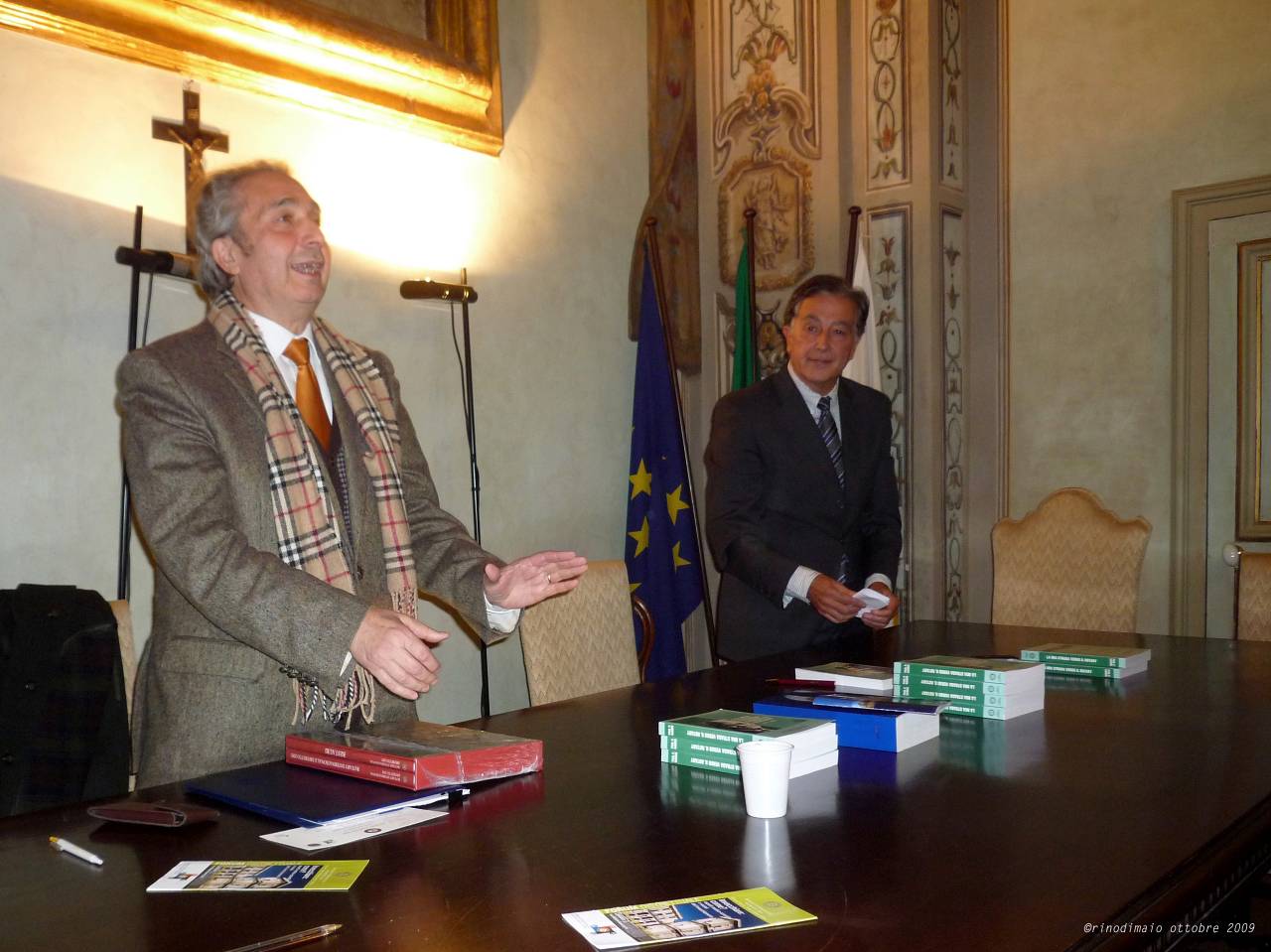 ©rinodimaio- R.C.Perugia- sede - Incontro con Prof.Baldelli - 20 ottobre 2009 - n.14