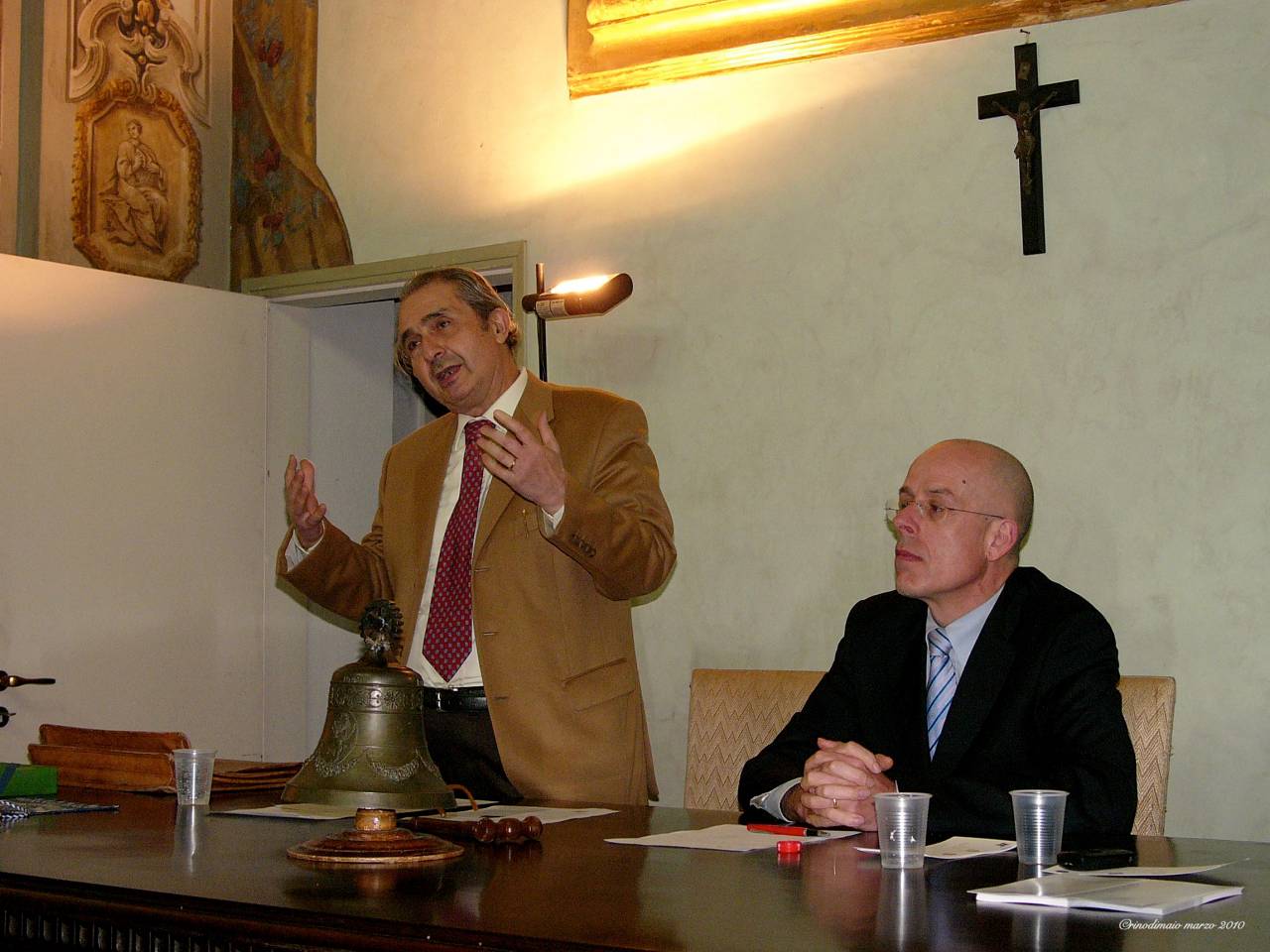 ©rinodimaio- R.C.Perugia- sede - Incontro con Rotariani belgi 23 marzo 2010 - n.03