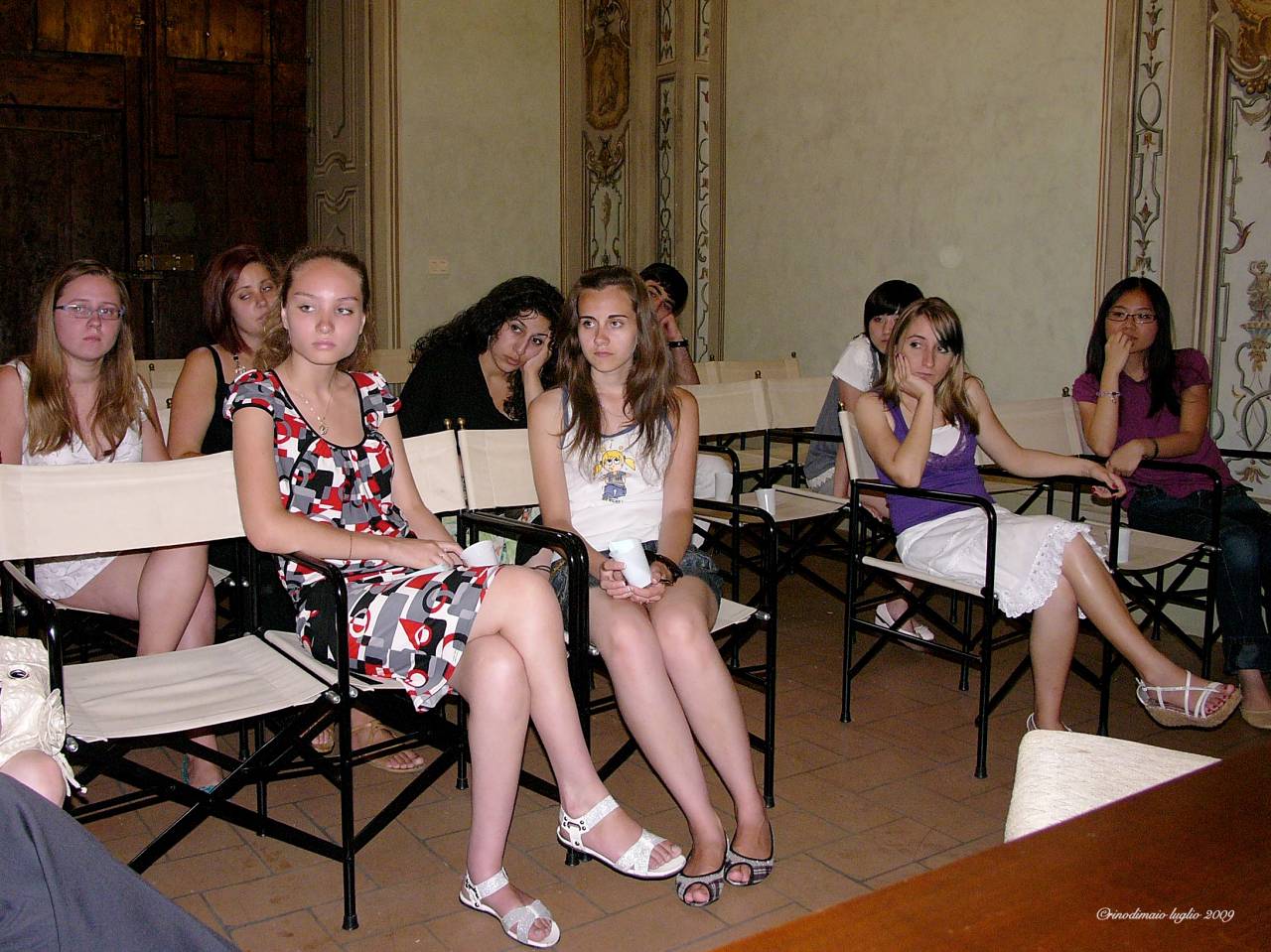 ©rinodimaio- R.C.Perugia- sede - Incontro con giovani Corso Intern. - 24 luglio 2009 - n.09
