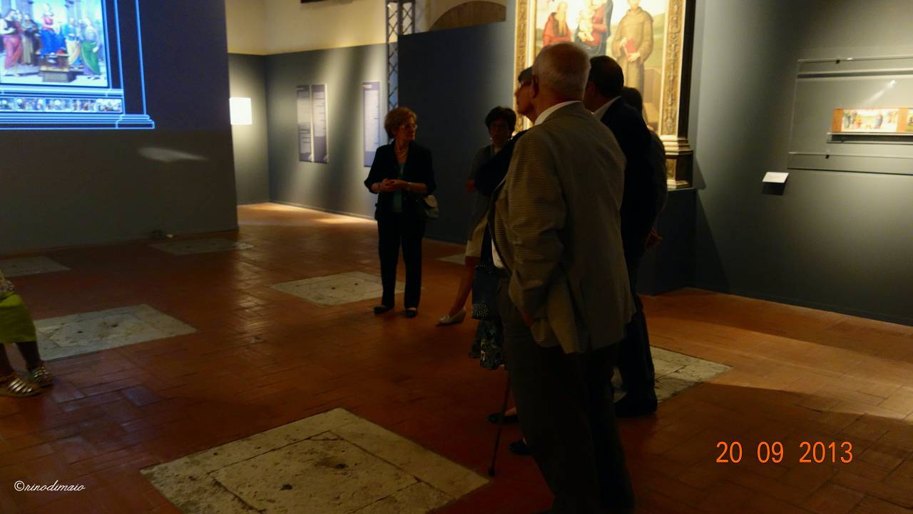 ©rinodimaio-Rotary visita mostra Perugino 20 settembre 2013-n.14