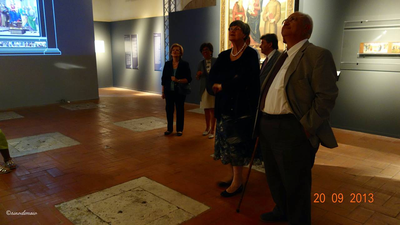 ©rinodimaio-Rotary visita mostra Perugino 20 settembre 2013-n.15