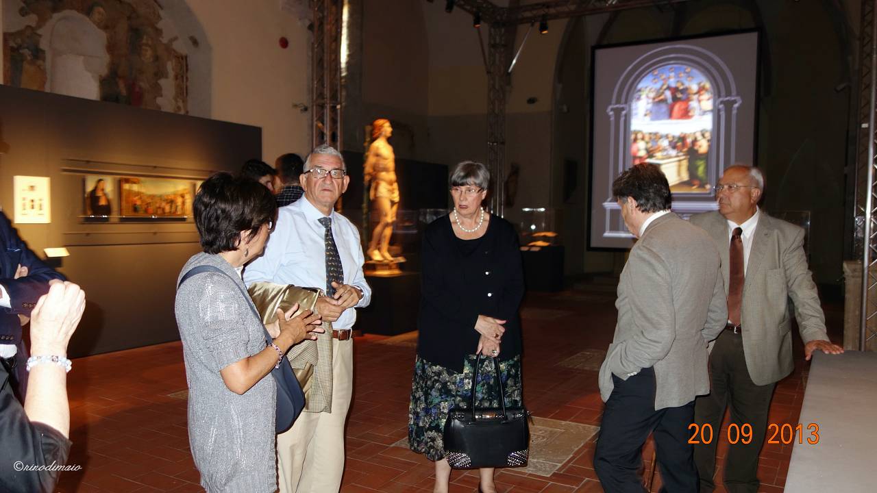 ©rinodimaio-Rotary visita mostra Perugino 20 settembre 2013-n.18
