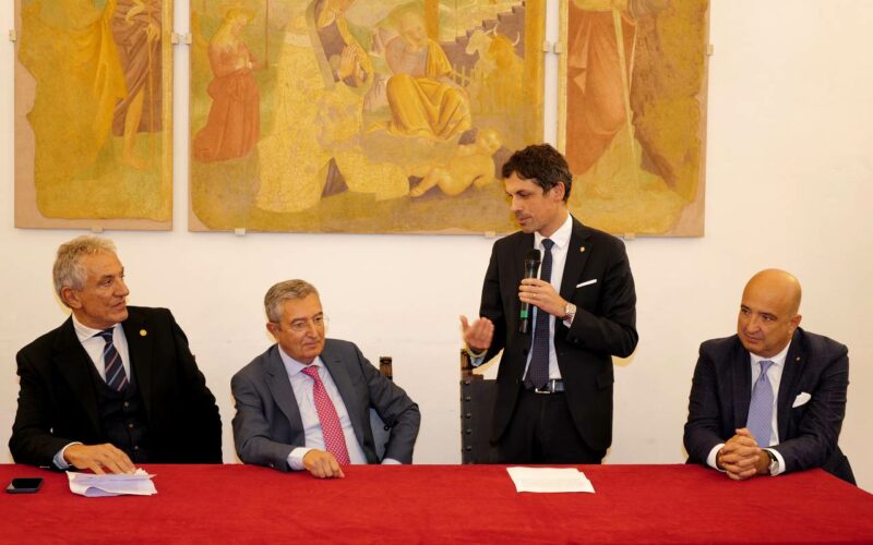  Cerimonia assegnazione Baiocco d’oro Prof.Marco Carini e Conviviale Rosetta 7 novembre 2023-Presidente Pedetta